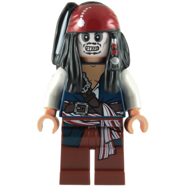 Minifigures Captain Pirates of The Caribbean Jack Sparrow Movie Blocks fit Lego